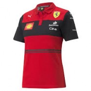 Scuderia Ferrari F1 Team Women Team Polo Red/Black