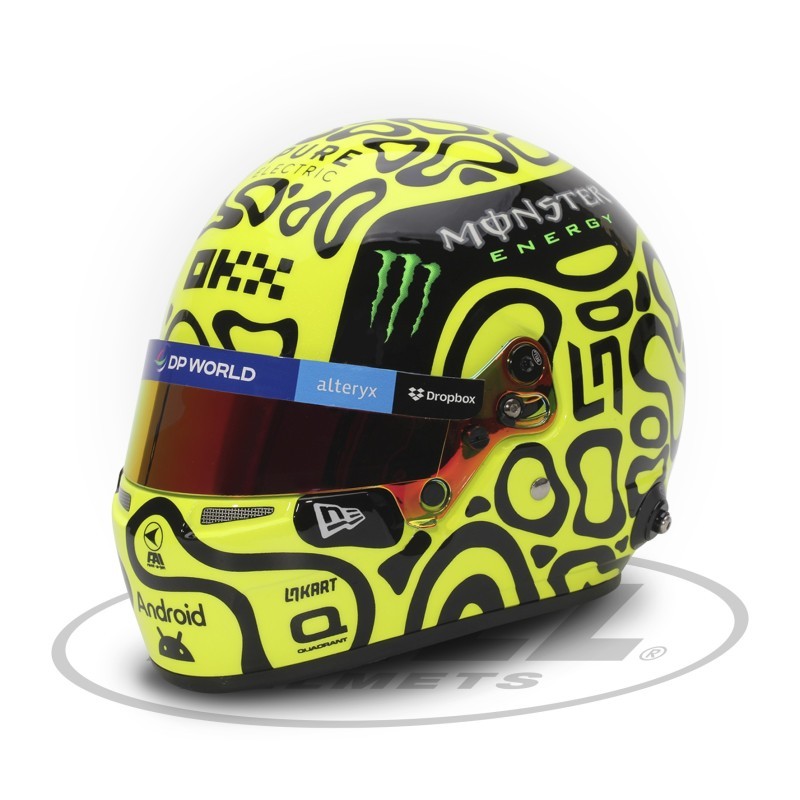 MCLAREN F1 TEAM LANDO NORRIS 2024 HELMET 1:2 SCALE.