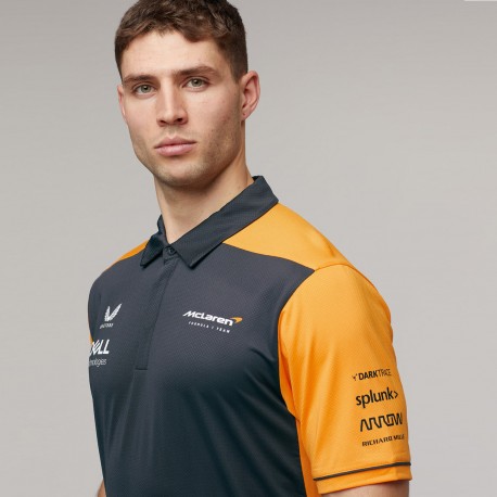 McLaren F1 Team Team Polo Black/Orange