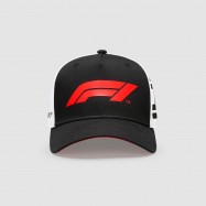 F1 Seasonal Cap Black/White