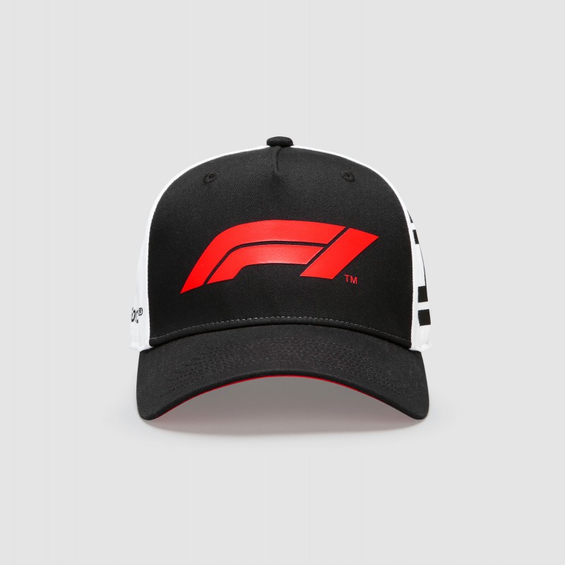F1 Seasonal Cap Black/White