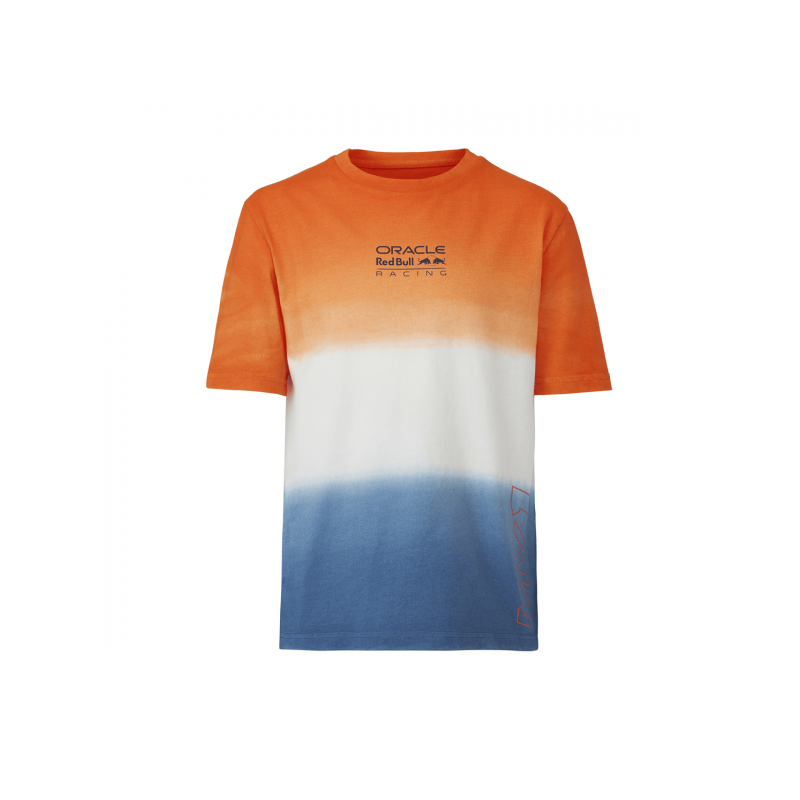 Red Bull RacingF1 Kids Max Verstappen T-shirt Orange/White/Blue