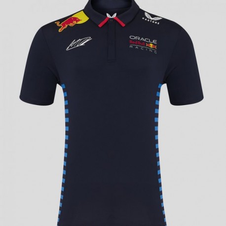 Red Bull Racing F1 Team Max Verstappen 1 Polo Navy