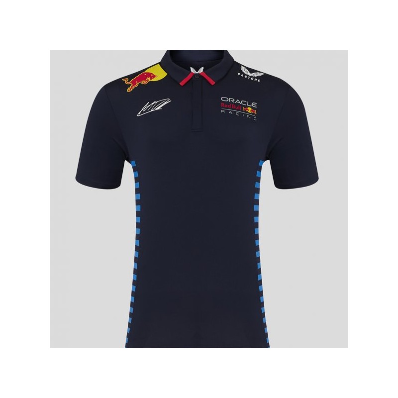 Red Bull Racing F1 Team Max Verstappen 1 Polo Navy