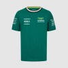 Aston Martin F1 Team Kids 2024 Fernando Alonso Green T-shirt