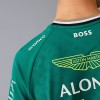 Aston Martin F1 Team Kids 2024 Fernando Alonso Green T-shirt