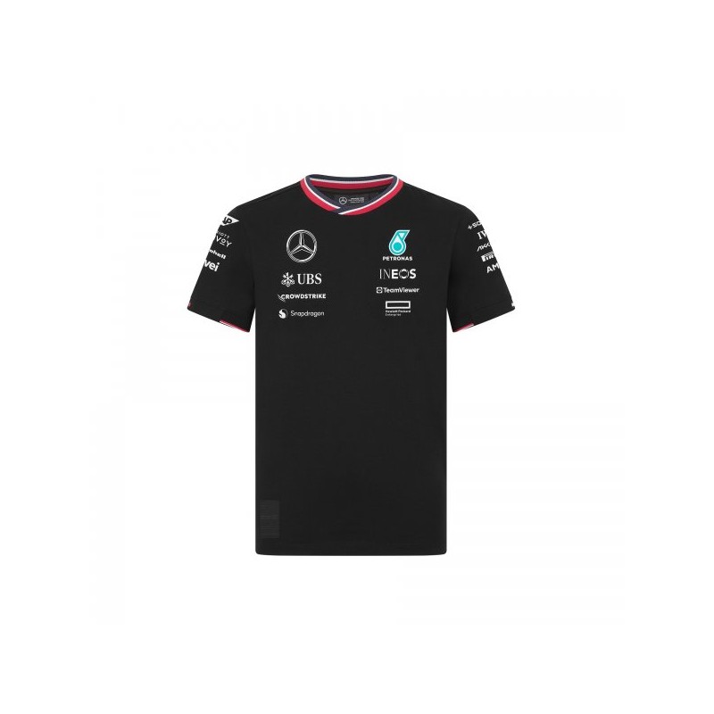 Mercedes-AMG F1Team Kids 2024 Team Black T-shirt