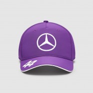 Mercedes-AMG F1 Team Kids 2024 Lewis Hamilton 44 Purple Cap