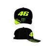 Valentino Rossi 46 Monster Black trucker cap