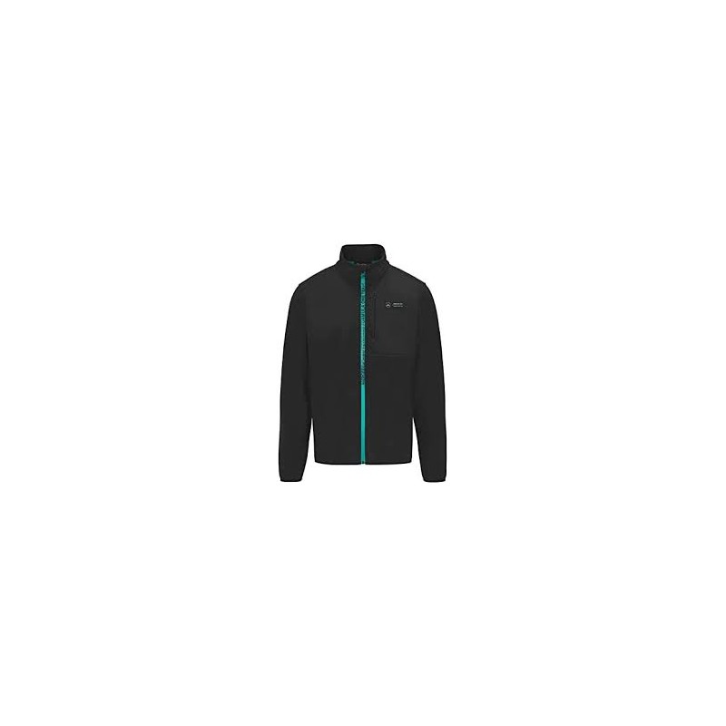 Mercedes-AMG Petronas F1 Black Softshell Jacket