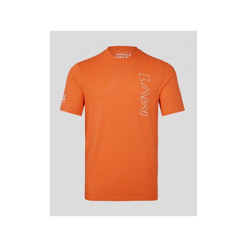 Red Bull Racing F1 Team Kids Max Verstappen Orange T-shirt