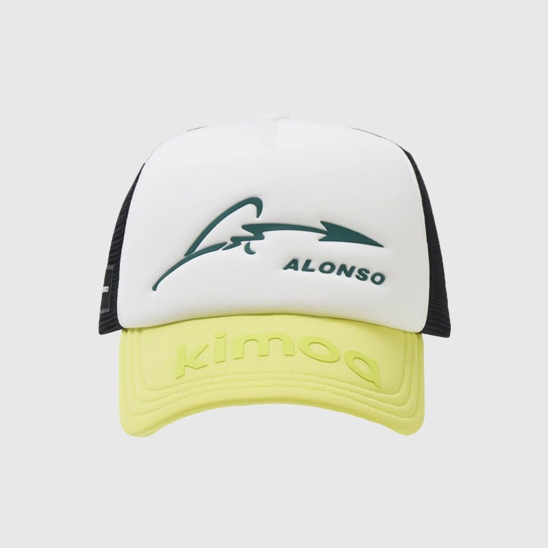 Aston Martin F1 Team Kimoa Fernando Alonso Trucker Cap