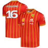 Scuderia Ferrari F1 Team Charles Leclerc Soccer Jersey